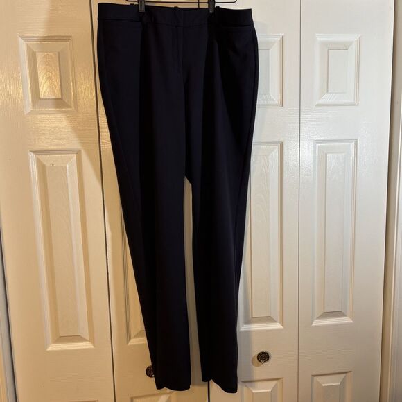 Worthington Dress Pants Curvy Fit Straight Leg Polyester Blend Women's Size‎ 12 - Picture 1 of 7